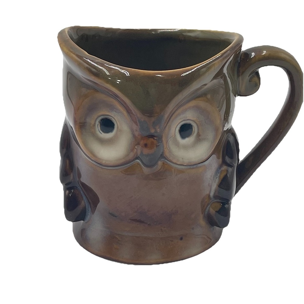 Vintage Gibson Home Ceramic Owl Mug Coffee Cup/Mug